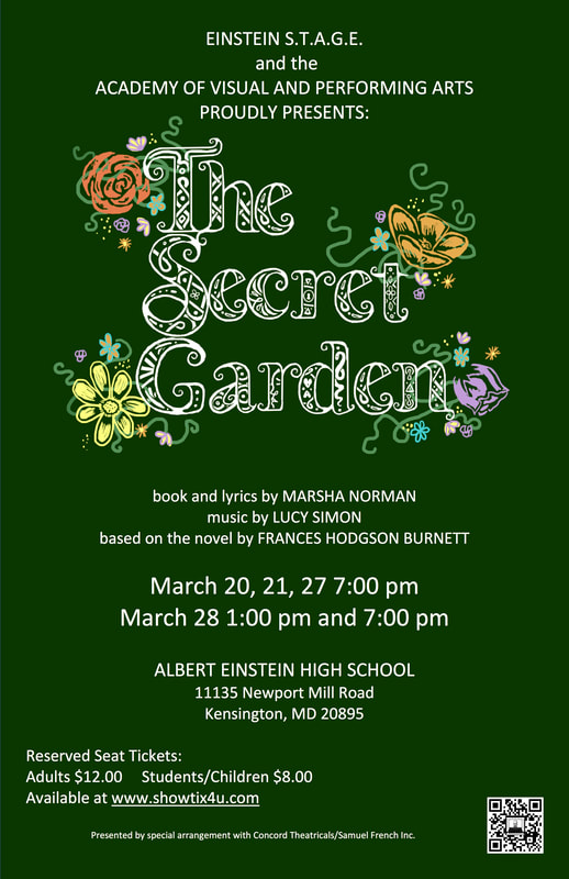 The Secret Garden March 2020 Einstein S T A G E
